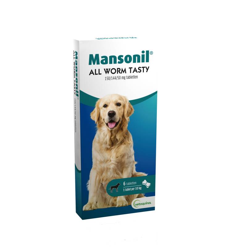 Mansonil All Worm Tasty - 6 Tabletten von Mansonil