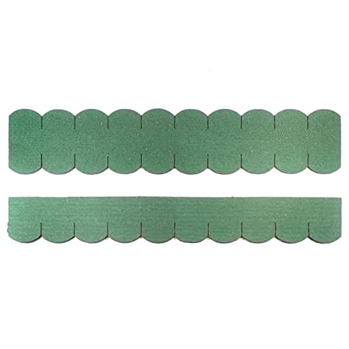 Manufaktur Martinshof 2 Sets Dachschindeln Biberschwanz (50mm) grün 0,90 m² von Manufaktur Martinshof
