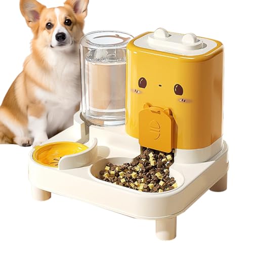 Maodom Automatischer Katzenfutterautomat,2-in-1 Futterautomat Für Haustiere | Intelligenter Trinkwasserspender Für Innen Und Außen Maodom Automatischer Katzenfutterautomat,2-in-1 Futterautomat Für Haustiere | Intelligenter Trinkwasserspender Für Innen Und Außen von Maodom
