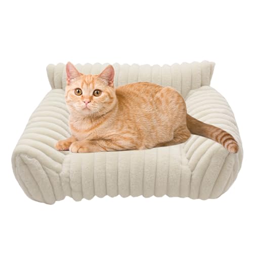 Maodom Katzenbett Couch,rutschfeste Haustier Couch | Erhöhtes Gemütliches Katzen Und Hund Sofa Bett Für Wohnung Reisen Terrasse Drinnen Und Draußen Maodom Katzenbett Couch,rutschfeste Haustier Couch | Erhöhtes Gemütliches Katzen Und Hund Sofa Bett Für Wohnung Reisen Terrasse Drinnen Und Draußen von Maodom