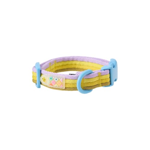 Hundehalsband (Blumen, M) von Maogoublue