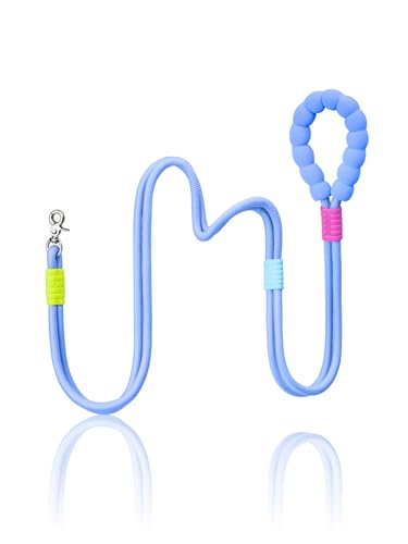 Hundeleine aus der Cotton Candy-Serie, mit Nitrilschaum-Griff, langlebig und stabil, geeignet für kleine und mittelgroße Hunde, Hellblau Hundeleine aus der Cotton Candy-Serie, mit Nitrilschaum-Griff, langlebig und stabil, geeignet für kleine und mittelgroße Hunde, Hellblau von Maogoublue