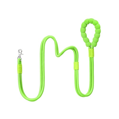 Retrieverleine, Hundeleine, 152 cm, mit komfortablem Griff, robuste Trainingsleine aus Seil Retrieverleine, Hundeleine, 152 cm, mit komfortablem Griff, robuste Trainingsleine aus Seil von Maogoublue