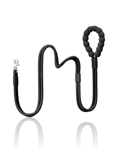 Retrieverleine, Hundeleine, 152 cm, mit komfortablem Griff, robuste Trainingsleine aus Seil Retrieverleine, Hundeleine, 152 cm, mit komfortablem Griff, robuste Trainingsleine aus Seil von Maogoublue