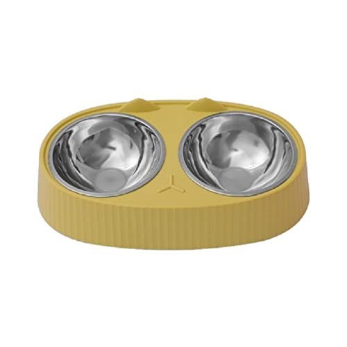 Doppel Hundenapf Haustier Futterstation Edelstahl Wasser und Schalen mit Ständer für Katzen Welpen kleine Hunde gekippt Doppel Hund Katze Näpfe Edelstahl Futternapf Wasser und Napf Set mit Ständer Doppel Hundenapf Haustier Futterstation Edelstahl Wasser und Schalen mit Ständer für Katzen Welpen kleine Hunde gekippt Doppel Hund Katze Näpfe Edelstahl Futternapf Wasser und Napf Set mit Ständer von Maouira