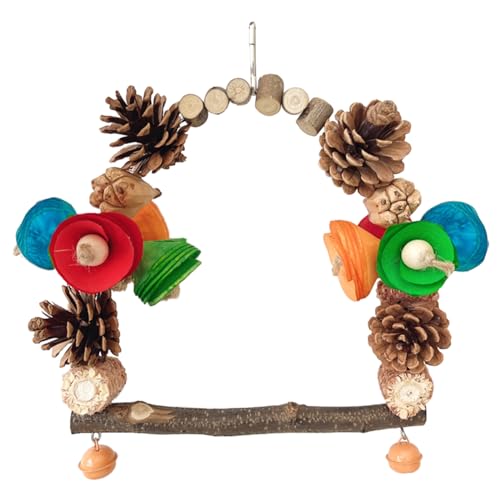 Maouira Lovebirds Papageien Spielzeug Wellensittiche Käfig Ständer Schaukel Käfig Dekorationen Spielzeug Schaukel Spielzeug Sittiche Nymphensittiche Maouira Lovebirds Papageien Spielzeug Wellensittiche Käfig Ständer Schaukel Käfig Dekorationen Spielzeug Schaukel Spielzeug Sittiche Nymphensittiche von Maouira