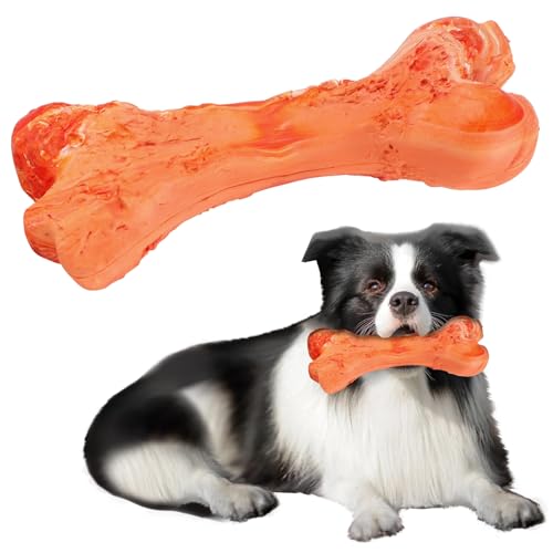 Mapneng Unzerstörbares robustes Hundespielzeug – Knochen-Kauspielzeug für aggressive Kauer, Zahnreinigung und Langeweile, mittelgroße und große Hunde Mapneng Unzerstörbares robustes Hundespielzeug – Knochen-Kauspielzeug für aggressive Kauer, Zahnreinigung und Langeweile, mittelgroße und große Hunde von Mapneng