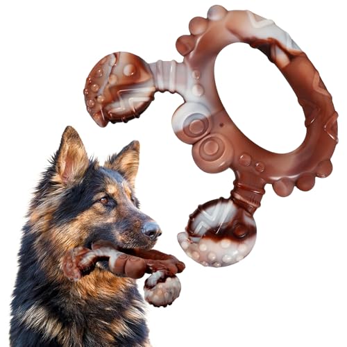 Mapneng Unzerstörbares Hundespielzeug für Aggressive Kauer, Robustes Kauspielzeug aus Nylon für große und mittlere Hunde (Krabbe) Mapneng Unzerstörbares Hundespielzeug für Aggressive Kauer, Robustes Kauspielzeug aus Nylon für große und mittlere Hunde (Krabbe) von Mapneng