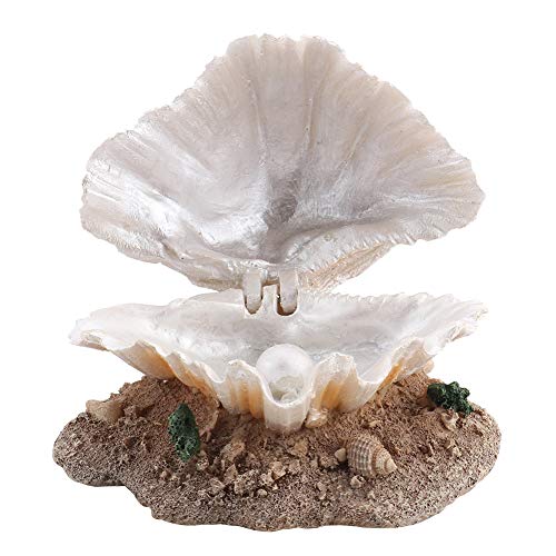 Maquer Conch Dekoration, Aquarium Ornament Flache Basis Landschaft Simulation Bubbler Decor Künstliche Belüftung für Aquarium Maquer Conch Dekoration, Aquarium Ornament Flache Basis Landschaft Simulation Bubbler Decor Künstliche Belüftung für Aquarium von Maquer