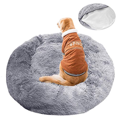 Maran Hundebett | abziehbar und waschbar | Schmuseparadies Soft | Hoher Liegekomfort durch Dicke Füllung und kuschligem Labrador | Hundesofa | Hundekorb mit Hundekissen von Maran