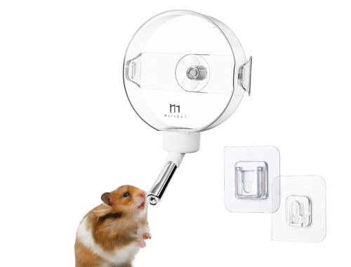 Hamster-Wasserflasche mit Klebehaken von Marchul
