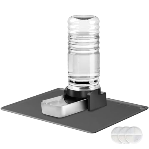 Marchul Automatischer Wasserspender für Hunde, 7,2L, Edelstahl Wassernapf mit 3 Filtern und Tischset Marchul Automatischer Wasserspender für Hunde, 7,2L, Edelstahl Wassernapf mit 3 Filtern und Tischset von Marchul