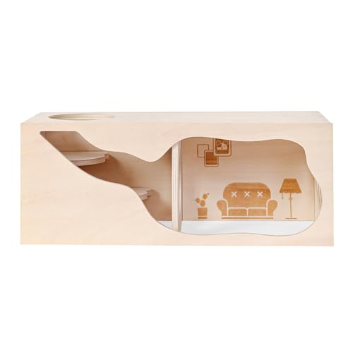 Marchul Holz Hamster Haus Wohnzimmer Marchul Holz Hamster Haus Wohnzimmer von Marchul