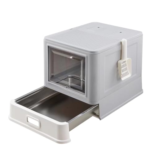 Marchul Katzentoilette, Edelstahl Katzentoilette, geschlossene Katzentoilette Anti-Spillage Marchul Katzentoilette, Edelstahl Katzentoilette, geschlossene Katzentoilette Anti-Spillage von Marchul