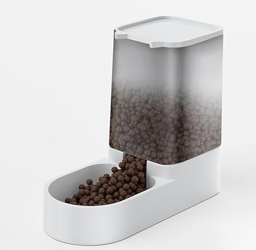 Marchul Pets Automatischer Futterspender und Bewässerungs-Set, Hunde Katzen Futterspender und Wasserspender 3,8 l, 2 in 1 Katzenfutter Wasserspender für kleine, mittelgroße und große Haustiere von Marchul