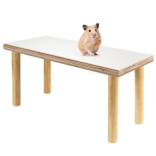 Mardili Kleintierständer aus Holz, wasserdichte Oberfläche mit Säulen, natürliches Spielzeug, Käfigzubehör für Hamster, Eichhörnchen, Rennmäuse, Chinchillas, Papageien und Haustiervögel Mardili Kleintierständer aus Holz, wasserdichte Oberfläche mit Säulen, natürliches Spielzeug, Käfigzubehör für Hamster, Eichhörnchen, Rennmäuse, Chinchillas, Papageien und Haustiervögel von Mardili