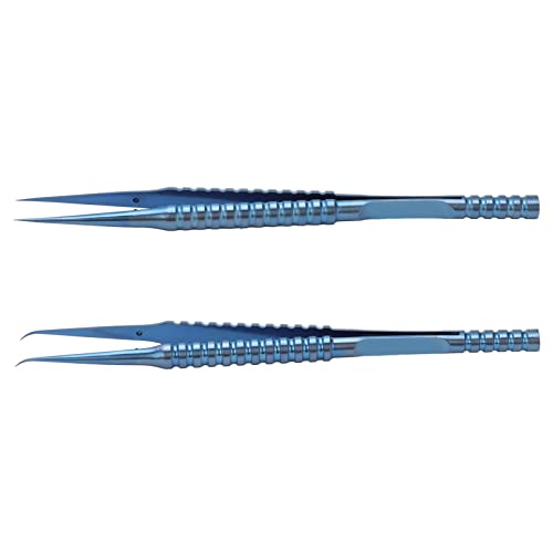 Marhynchus Ergonomisches Design Feines Tipper -Pinzetten, Legierung Anti -magnetischer Gerader und Gebogener TIPP für die Reparatur von Jumper, 2 PCs Marhynchus Ergonomisches Design Feines Tipper -Pinzetten, Legierung Anti -magnetischer Gerader und Gebogener TIPP für die Reparatur von Jumper, 2 PCs von Marhynchus
