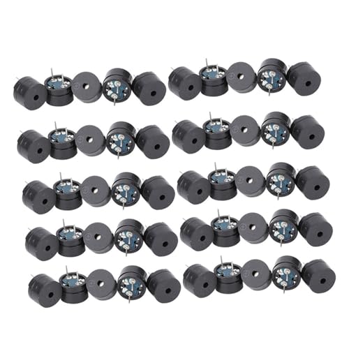 Marhynchus Hochwertiger Passiver Summer mit Widerstand von 16 Ohm, 50 PCs -Summer für -Audioprojekte Marhynchus Hochwertiger Passiver Summer mit Widerstand von 16 Ohm, 50 PCs -Summer für -Audioprojekte von Marhynchus