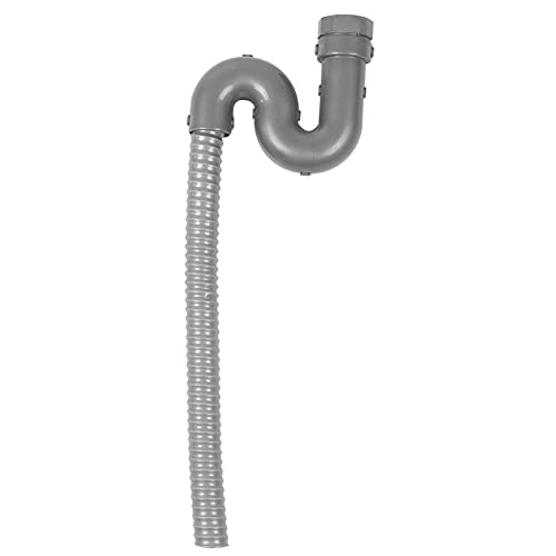 Marhynchus Spülensieb, Edelstahl -Becken Waschbecken Abflusser Anti -Leckage Überlaufrohr für Badezimmerbecken Küchenspüle Gebrauch, Waschbecken Abflüsse von Marhynchus