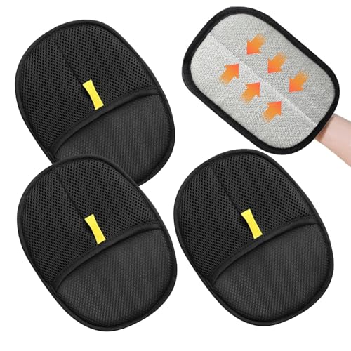 Maridergo 4 Stück doppelseitige Haustier-Pflegehandschuhe, Fellpflege-Handschuhe für Hunde, wiederverwendbare statische Entfernungshandschuhe, Tierhaare, vielseitige Haustierpflege-Handschuhe für Maridergo 4 Stück doppelseitige Haustier-Pflegehandschuhe, Fellpflege-Handschuhe für Hunde, wiederverwendbare statische Entfernungshandschuhe, Tierhaare, vielseitige Haustierpflege-Handschuhe für von Maridergo