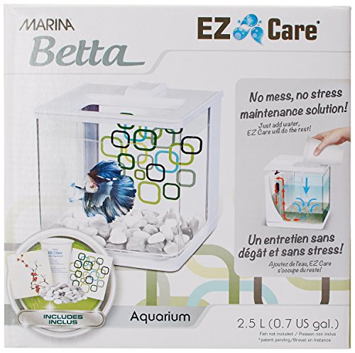 Marina Betta EZ Care Aquarium, Weiß von Marina