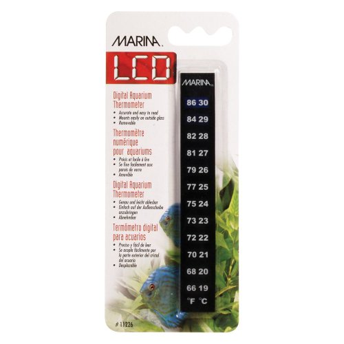 Marina LCD Digital Aquarium Theromometer, 19 bis 30 Grad von Marina