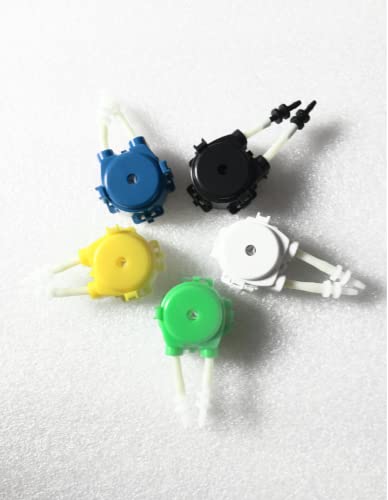 Marine Color 5 Stück bunte Dosierpumpenkopf, Ersatzteil für Dosierpumpe, Arbeiten mit DP-4 mc-03-m, Lebensmittelstand-Silikon-Dosierrohr Marine Color 5 Stück bunte Dosierpumpenkopf, Ersatzteil für Dosierpumpe, Arbeiten mit DP-4 mc-03-m, Lebensmittelstand-Silikon-Dosierrohr von Marine Color
