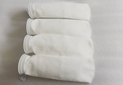 Marine Color Filtersocken für Aquarien, 10,2 cm, 200 Mikrometer, Filz, Filterbeutel für Aquarien, 10,2 cm Ring, 40,6 cm lang, passend für Eshopps und Aqueon, 4 Stück Marine Color Filtersocken für Aquarien, 10,2 cm, 200 Mikrometer, Filz, Filterbeutel für Aquarien, 10,2 cm Ring, 40,6 cm lang, passend für Eshopps und Aqueon, 4 Stück von Marine Color