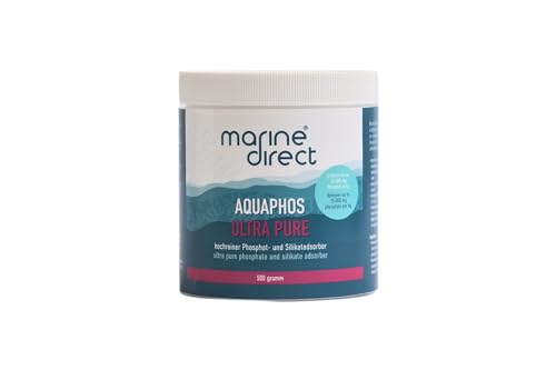 Marine Direct AquaPhos Ultra Pure 500g - Hochreiner Phosphat- und Silikatentferner für Süß- und Meerwasseraquarien Marine Direct AquaPhos Ultra Pure 500g - Hochreiner Phosphat- und Silikatentferner für Süß- und Meerwasseraquarien von Marine Direct