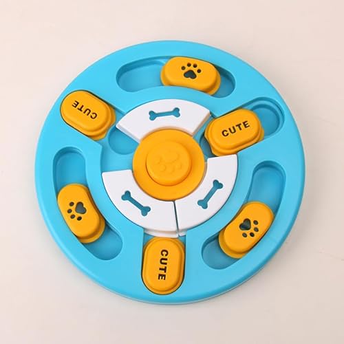 Intelligenzspielzeug für Katzen, Intelligenzspielzeug-Trainingsschüssel Mit Sound und Snack-Futterspender, Slow-Feed-Schüssel, Rutschfest und Mit Anti-Verschluck-Funktion für Katzen und Hunde Intelligenzspielzeug für Katzen, Intelligenzspielzeug-Trainingsschüssel Mit Sound und Snack-Futterspender, Slow-Feed-Schüssel, Rutschfest und Mit Anti-Verschluck-Funktion für Katzen und Hunde von Marjoramy
