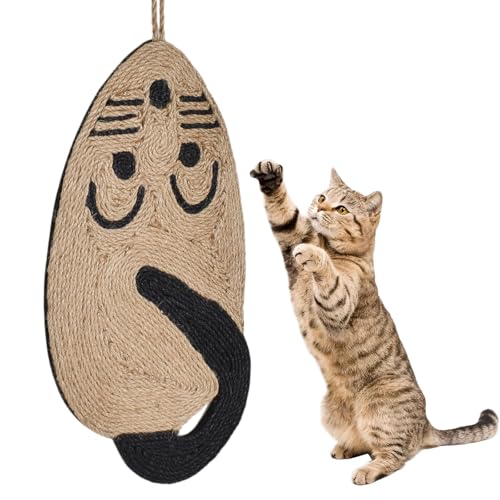 Marjoramy Kratzmatte Katze,Sisal Teppich Katzen Kratzbrett Wand,Sisal Teppich Katzen, Aufhängbares Katzen-Kratzbrett Für Sofamöbeltüren, Teppiche Und Wände Zu Schützen Marjoramy Kratzmatte Katze,Sisal Teppich Katzen Kratzbrett Wand,Sisal Teppich Katzen, Aufhängbares Katzen-Kratzbrett Für Sofamöbeltüren, Teppiche Und Wände Zu Schützen von Marjoramy