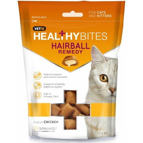 Tiermedizin IQ gesund Bisse Katze Haarball Heilmittel Leckerli 65g (8er Pack) von Mark And Chappell