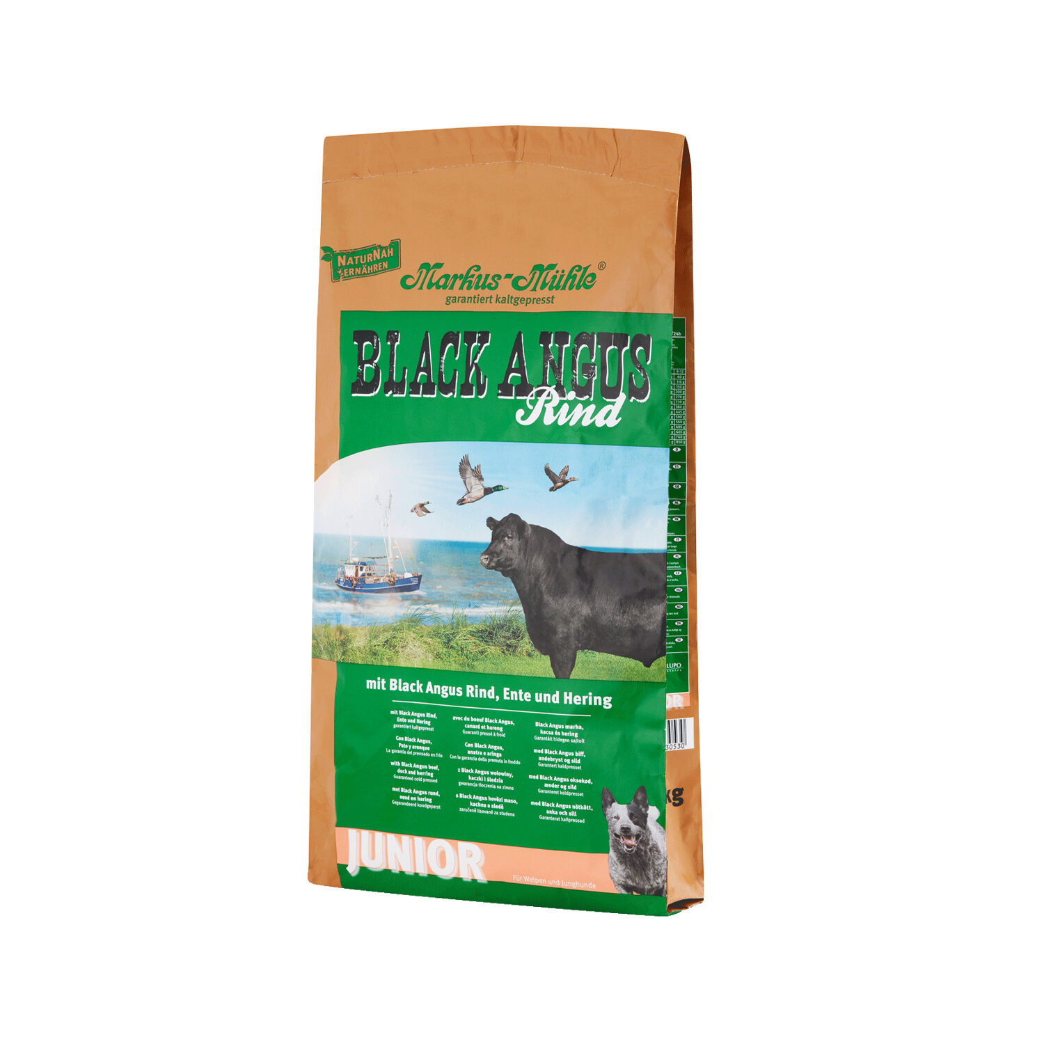 Markus-Mühle Black Angus - Junior - 15 kg Markus-Mühle Black Angus - Junior - 15 kg von Markus Mühle
