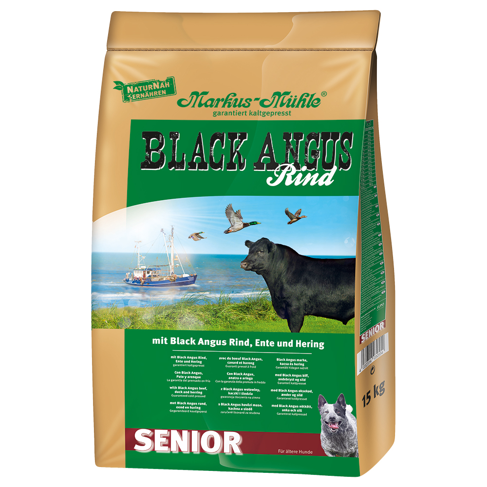 Markus-Mühle Black Angus Senior - Sparpaket: 2 x 15 kg von Markus Mühle