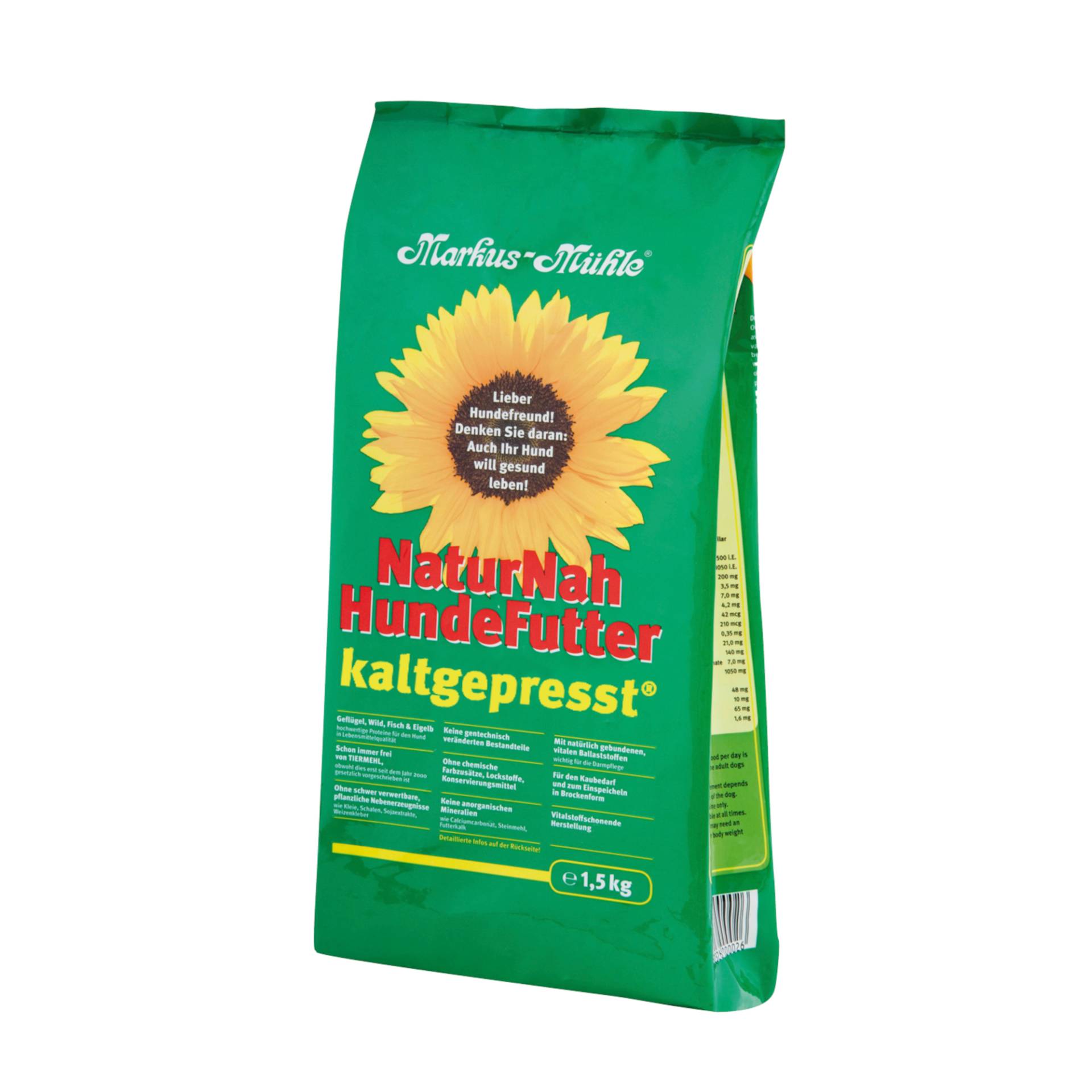 Markus Mühle NaturNah HundeFutter - 1,5 kg von Markus Mühle