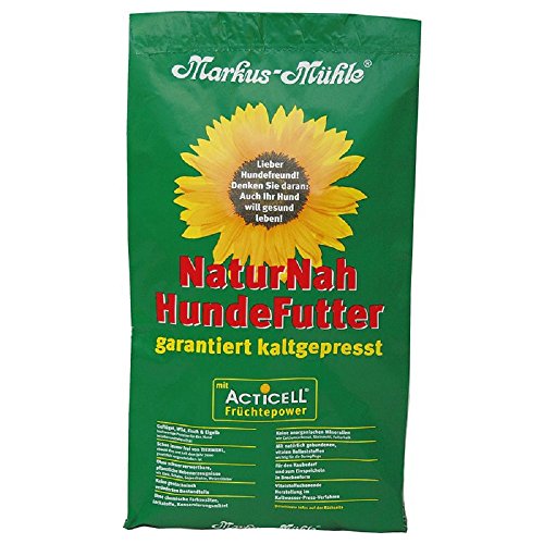 Markus Mühle – Trockenfutter „NaturNah“, für Hunde, hergestellt mit sorgfältig ausgewählten, natürlichen Inhaltsstoffen, 15 kg von Markus Mühle