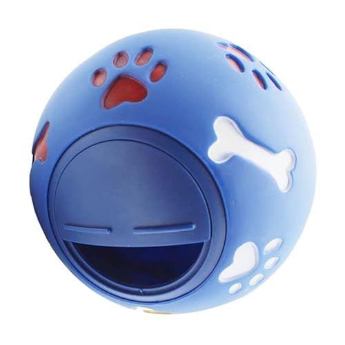 Marooma Hunde-Leckerli-Spender-Spielzeug, Langsames Füttern, Flexibles Kau-Welpen-Puzzlespielzeug für Katzen, Interaktives Hundespielzeug, Welpen-Kauspielzeug Zum Zahnen, Hundespielzeug für(Blau L) von Marooma