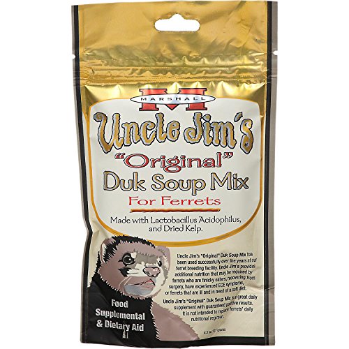 (6 Pack) Marshall Uncle Jim's DUK Soup Mix Ferrets Daily Supplements 4.5 oz von Marshall Pet Products