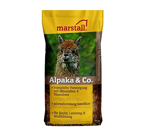 marstall Premium-Pferdefutter Alpaka+Co, 1er Pack (1 x 15 kilograms) von marstall Premium-Pferdefutter
