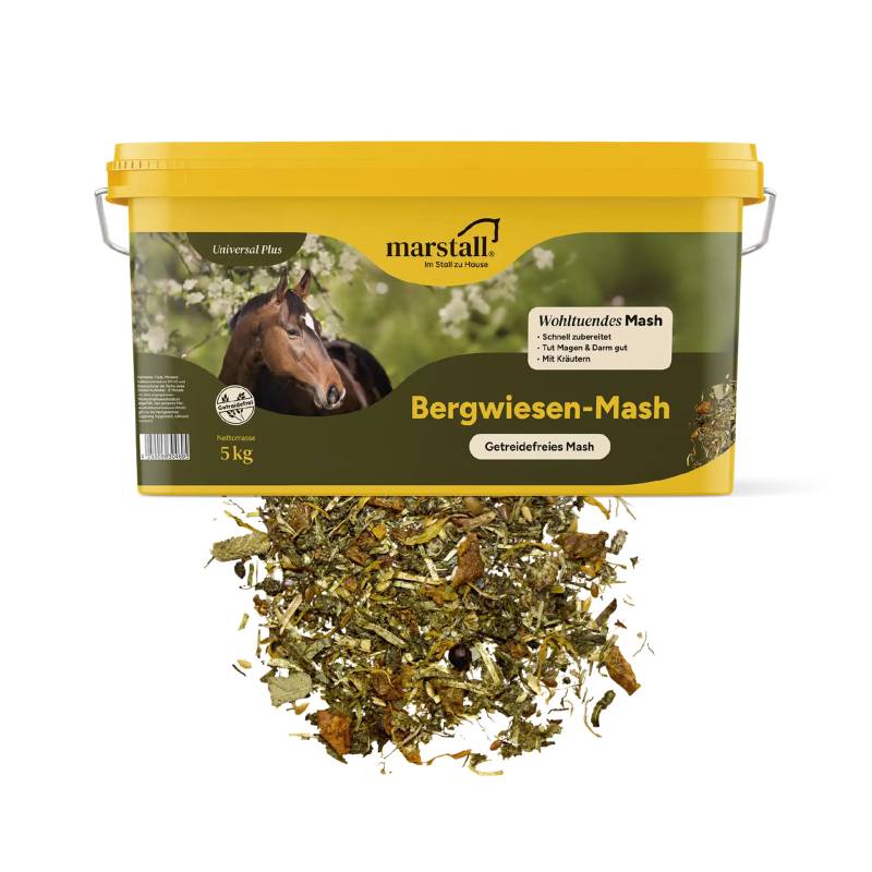 Marstall Bergwiesen-Mash 5kg Getreidefrei & schmackhaft von Marstall