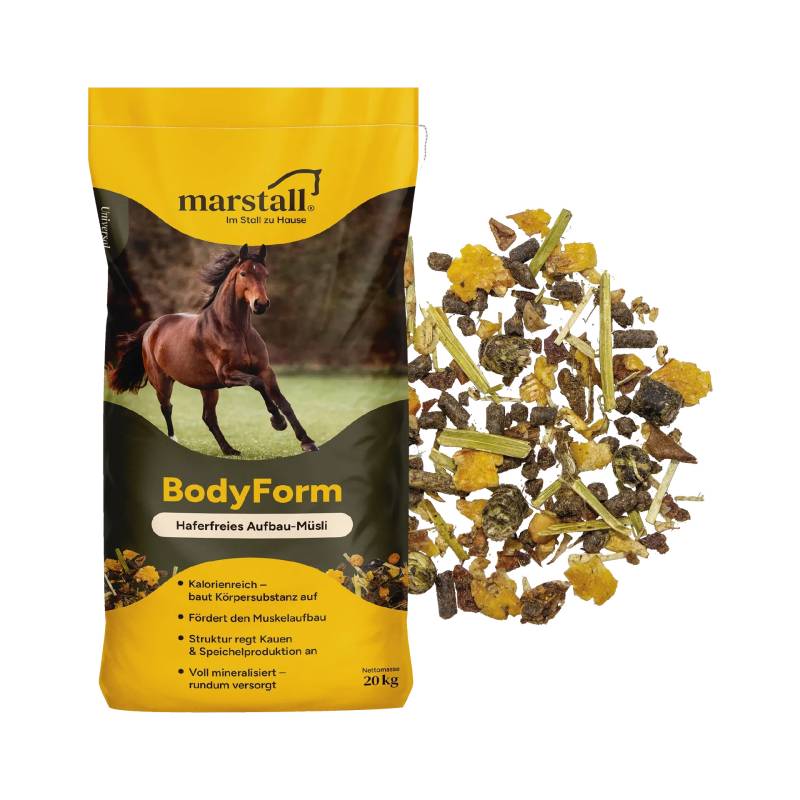 Marstall BodyForm Müsli 1,5kg Stärkereduziertes Aufbaufutter von Marstall