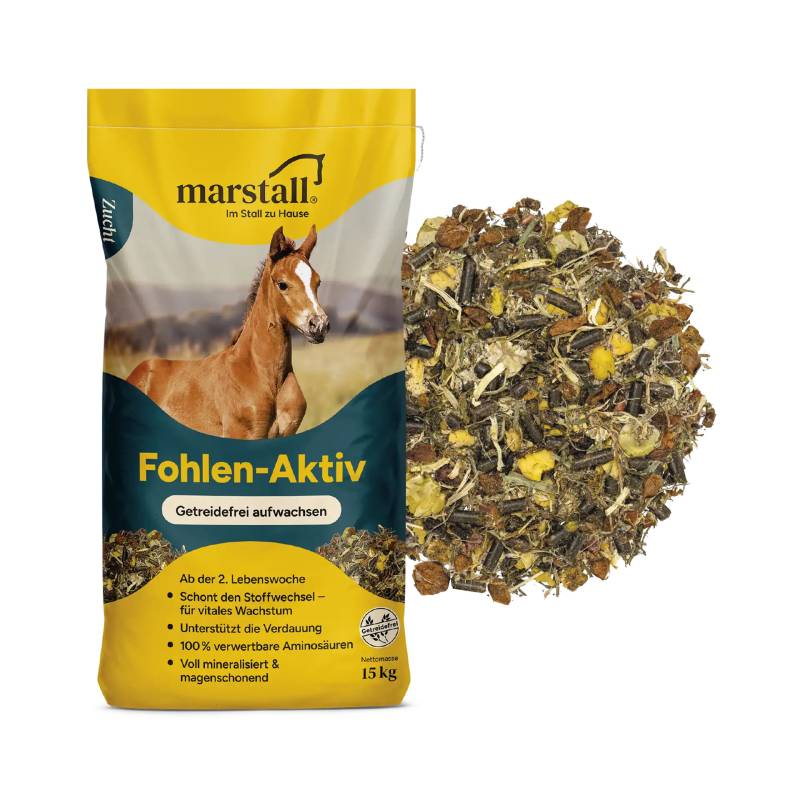 Marstall Fohlen-Aktiv 15 kg Getreidefrei Aufwachsen Marstall Fohlen-Aktiv 15 kg Getreidefrei Aufwachsen von Marstall