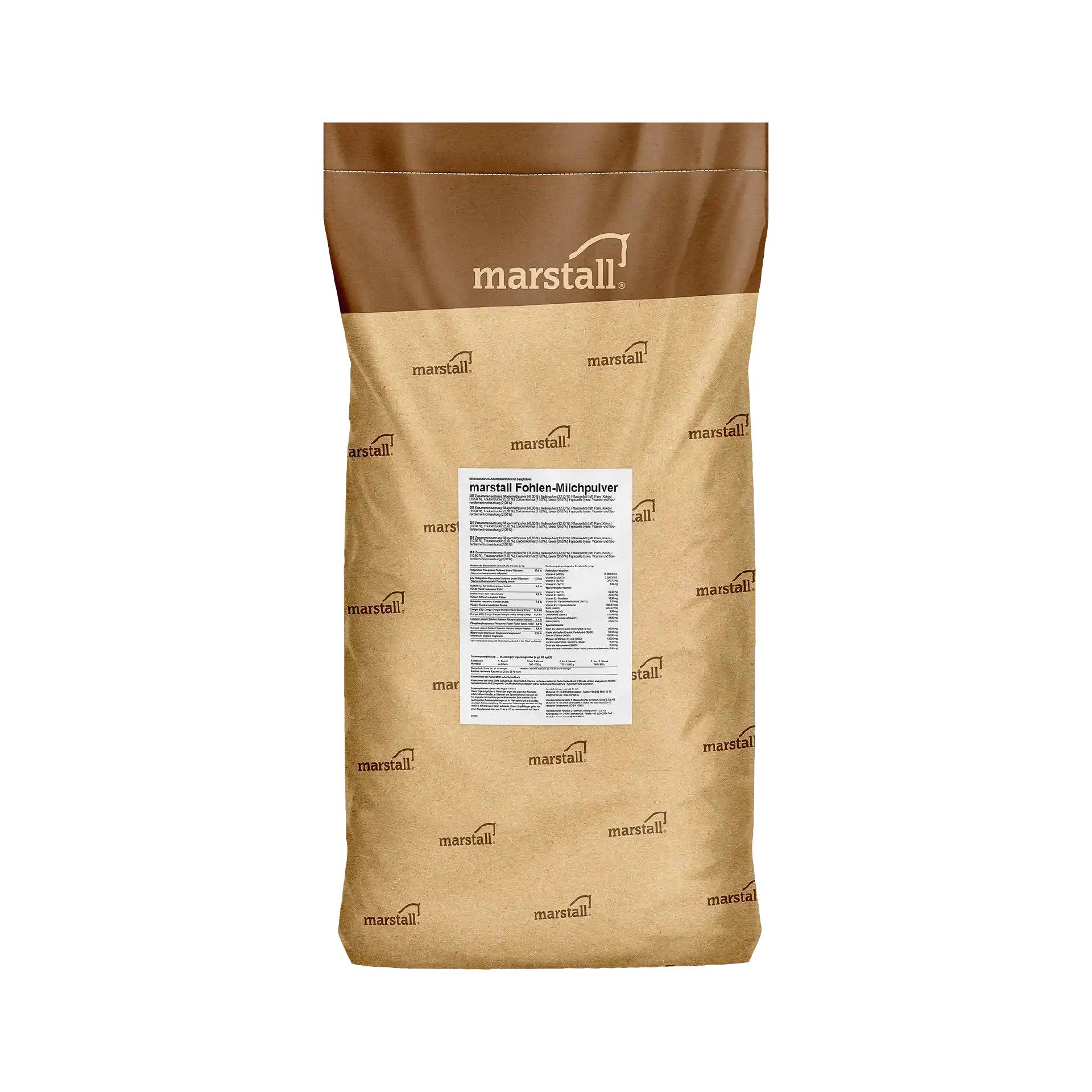 Marstall Fohlen-Milchpulver 20kg zur Versorgung von Saugfohlen Marstall Fohlen-Milchpulver 20kg zur Versorgung von Saugfohlen von Marstall