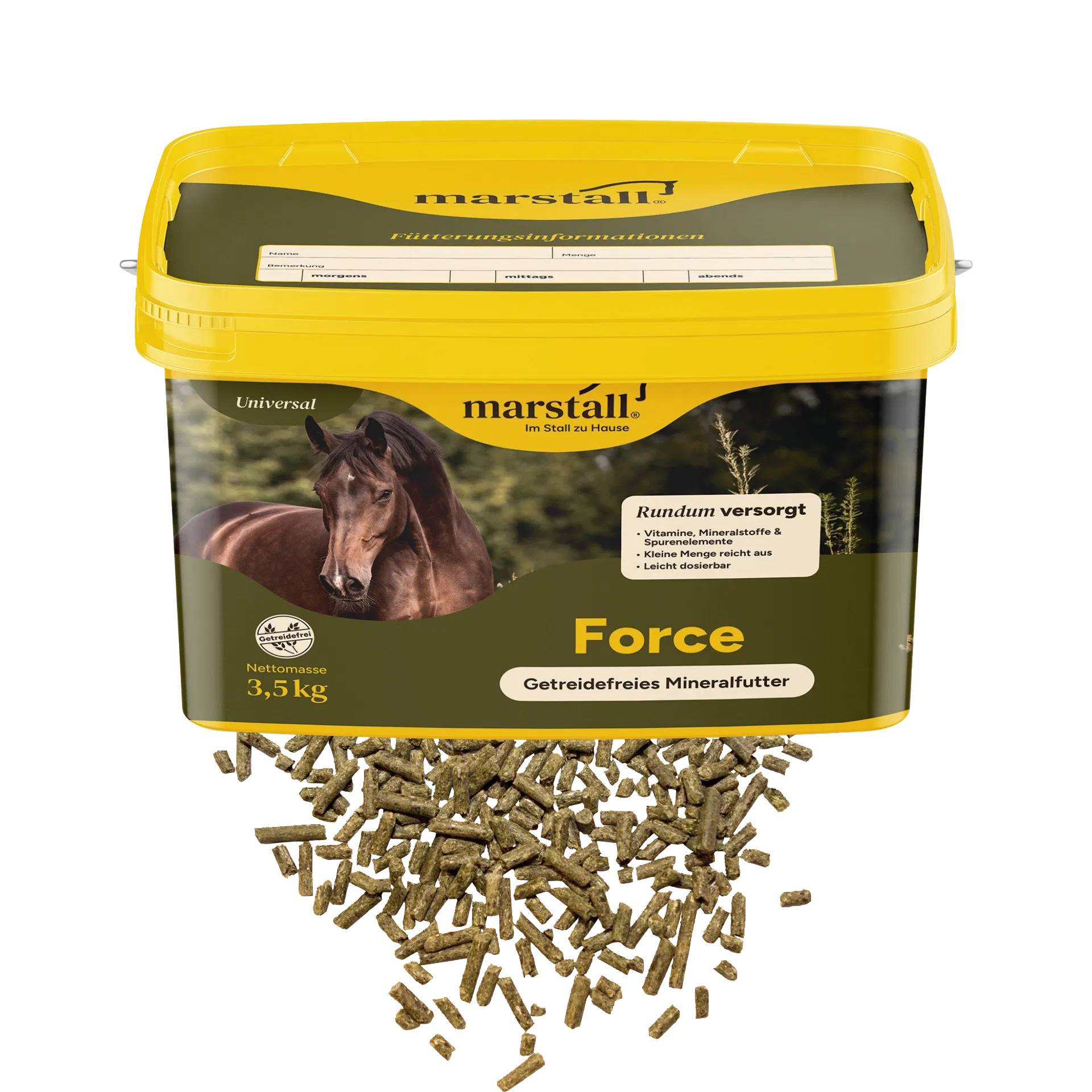 Marstall Force 3,5 kg Premium-Mineralfutter Marstall Force 3,5 kg Premium-Mineralfutter von Marstall