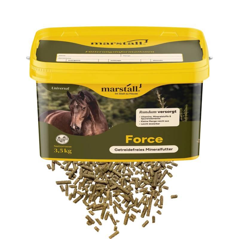 Marstall Force 3,5 kg Premium-Mineralfutter Marstall Force 3,5 kg Premium-Mineralfutter von Marstall
