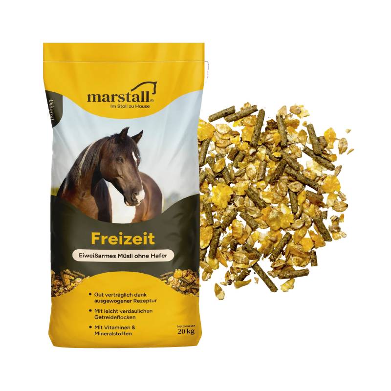 Marstall Freizeit 20kg Müsli ohne Hafer von Marstall