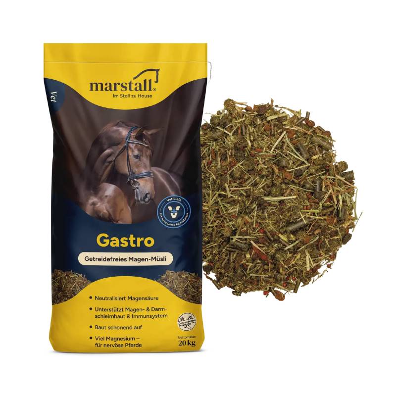 Marstall Gastro Müsli 20 kg Für den empfindlichen Pferdemagen von Marstall