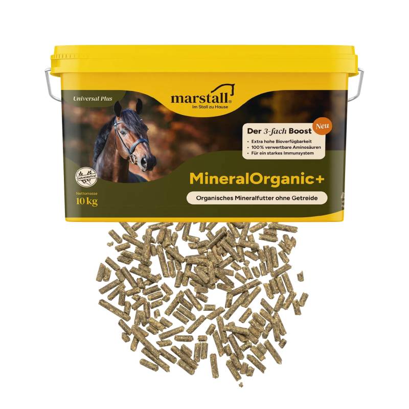 Marstall MineralOrganic+ 10 kg Mineralfutter mit organischen Spurenelementen und Vitaminen Marstall MineralOrganic+ 10 kg Mineralfutter mit organischen Spurenelementen und Vitaminen von Marstall
