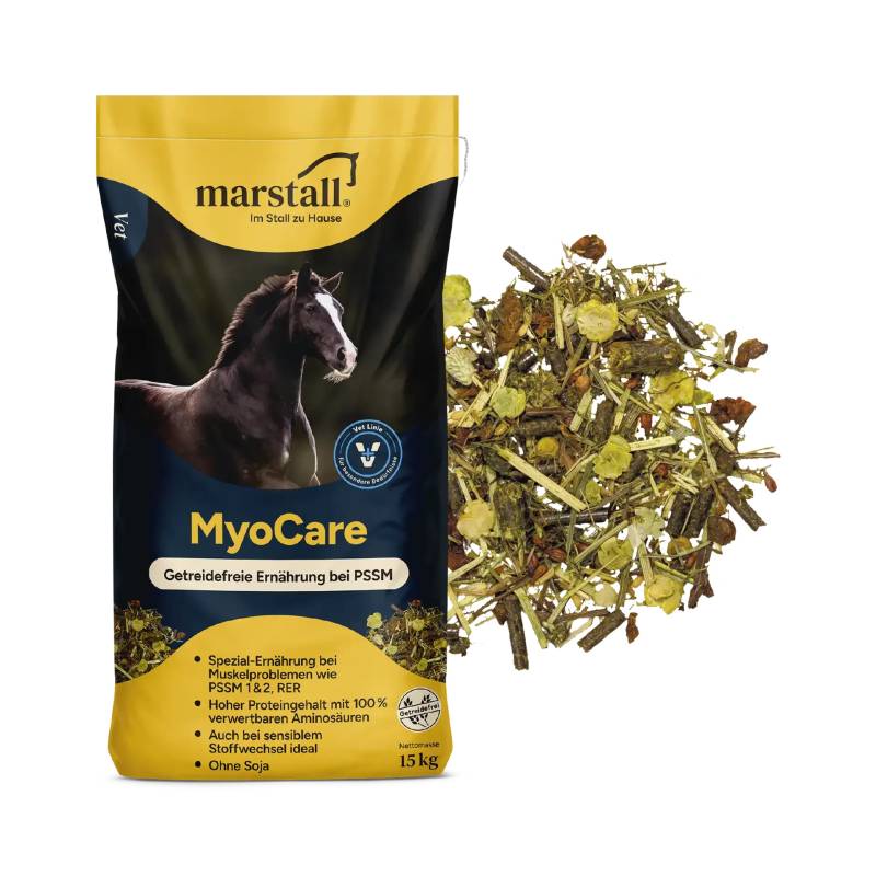 Marstall MyoCare-Müsli 15kg - Tüte bei Pssm 1 & Pssm 2 von Marstall