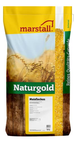 marstall Premium-Pferdefutter Maisflocken, 1er Pack (1 x 20 kilograms) von marstall Premium-Pferdefutter